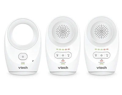 VTech DM1111-2, Enhanced Range Digital Audio Baby Monitor, 2 Parent Units, DM1111-2