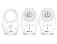 VTech DM1111-2, Enhanced Range Digital Audio Baby Monitor, 2 Parent Units, DM1111-2