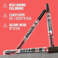 Maybelline New York 2-1 Build a Brow for real-looking full brows in 2 easy steps, 0.4 ml, real-looking full brows in 2 easy steps