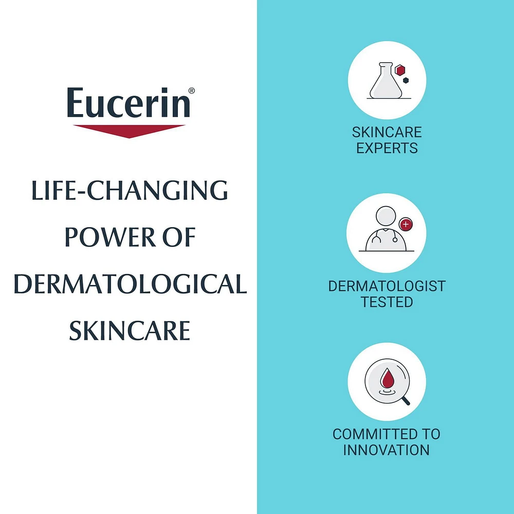 EUCERIN Complete Repair Moisturizing Cream for Dry to Very Dry Skin | Face & Body | 5% Urea Cream | Fragrance-free Cream | Non-Greasy Cream | Recommended by Dermatologists, 226g Tube