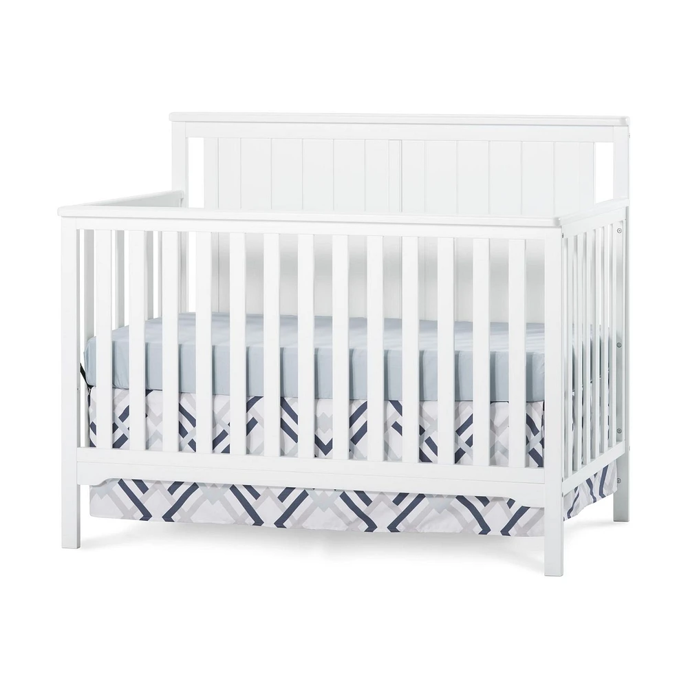 Lit de bébé convertible 4-en-1 à dessus plat de Forever Eclectic