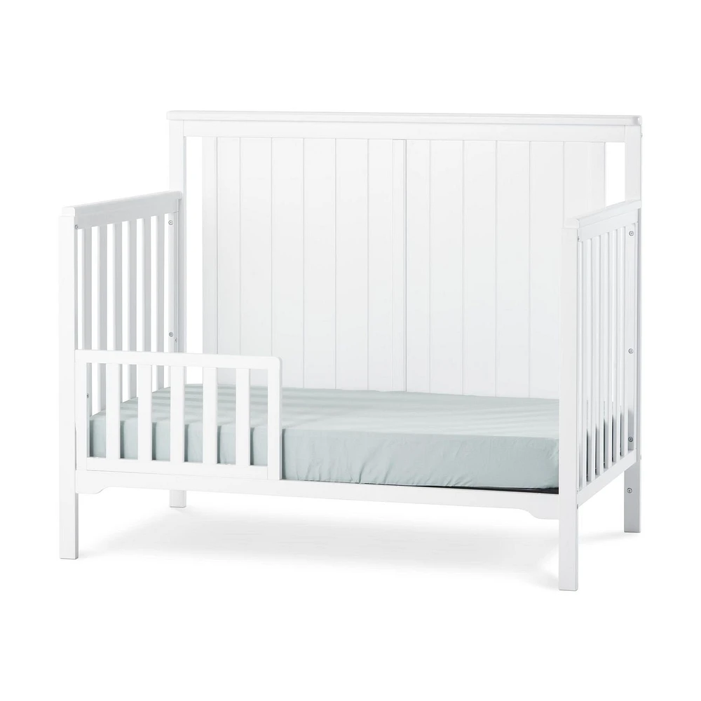 Lit de bébé convertible 4-en-1 à dessus plat de Forever Eclectic