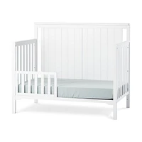 Lit de bébé convertible 4-en-1 à dessus plat de Forever Eclectic