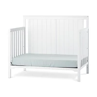 Lit de bébé convertible 4-en-1 à dessus plat de Forever Eclectic