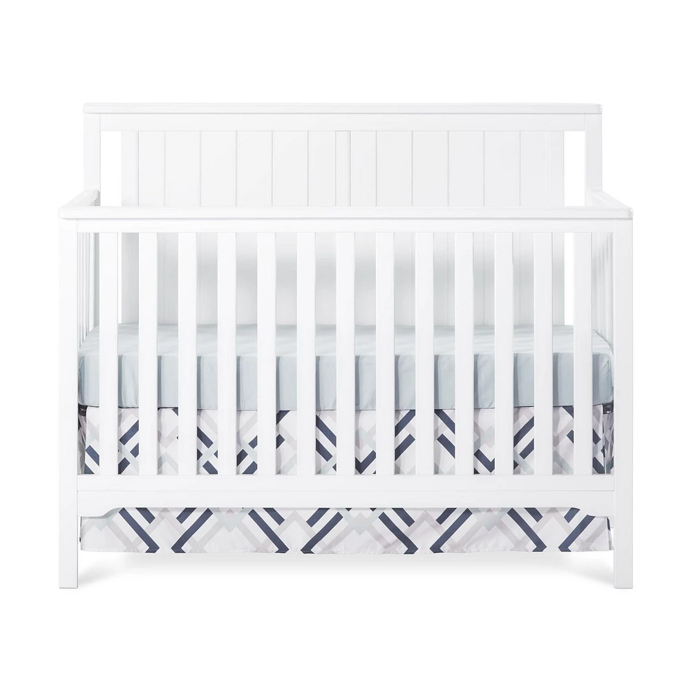 Lit de bébé convertible 4-en-1 à dessus plat de Forever Eclectic