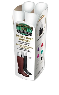 Deluxe Boot Shapers White Snow