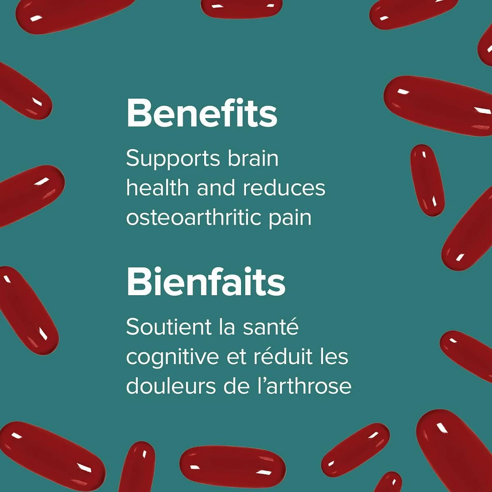 Webber Naturals® RoyalRed® Omega-3 Krill Oil, Extra Strength, 1000 mg, 30 Softgels