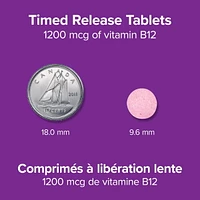 Webber Naturals® Vitamin B12 Timed Release 1200 mcg