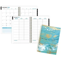 Five Star® Metallic Gold Accents Small Planner, Weekly/Monthly Planner