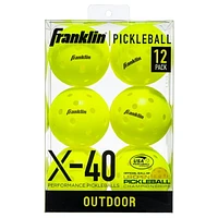 Franklin Sports X-40 Pickleball – Optic, Pickleball