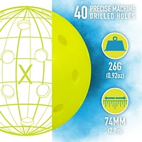 Franklin Sports X-40 Pickleball – Optic, Pickleball