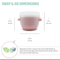 Snap & Go Pods (2oz) - 12 piece set