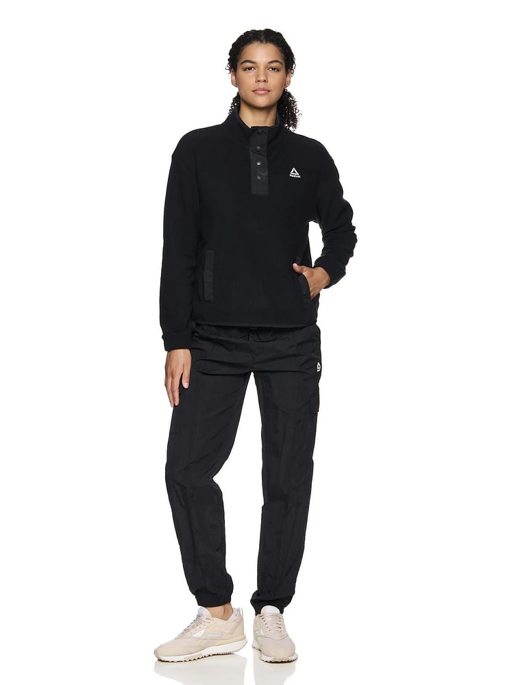 Reebok Women's Weekender Pullover Sweater with Pockets