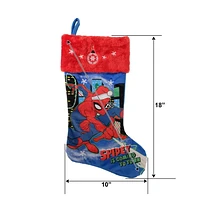 20 Inch Spiderman Christmas Stocking