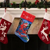 20 Inch Spiderman Christmas Stocking