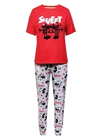 Mickey Ladies 2 Piece PJ set