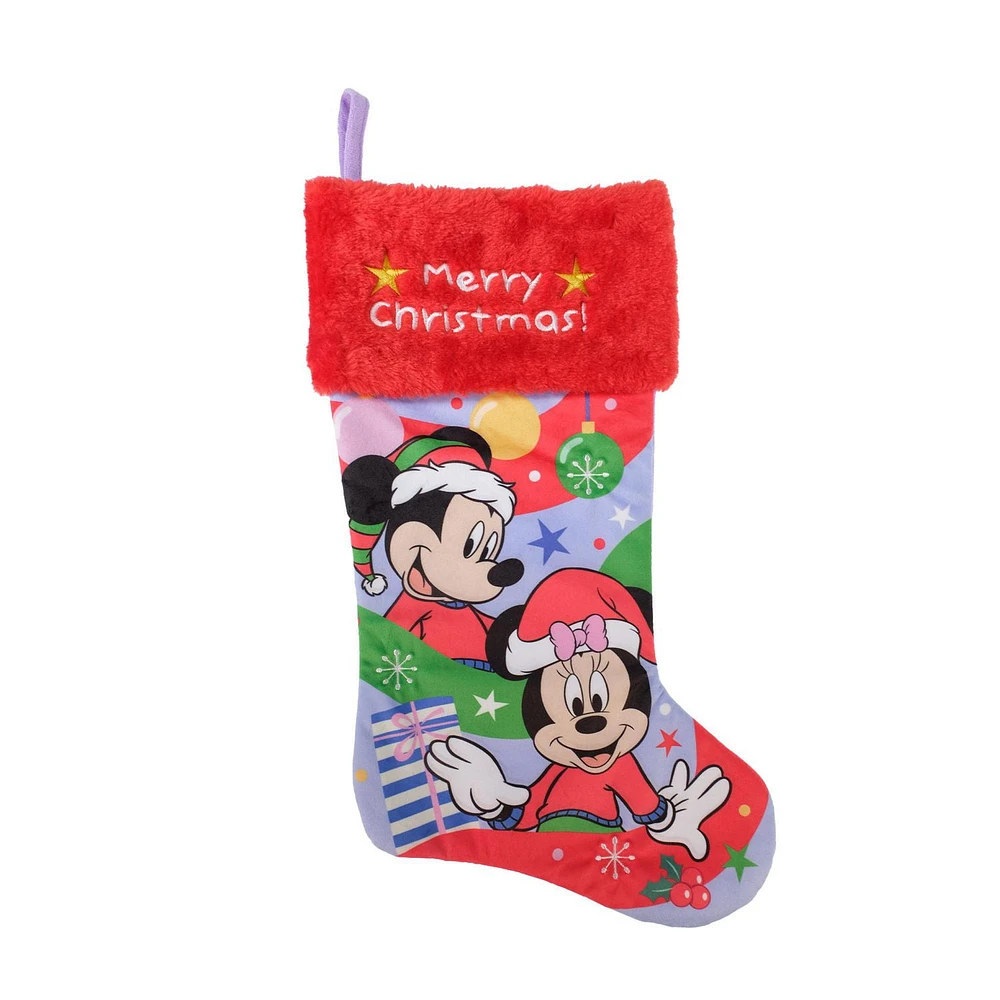 20 Inch Mickey Mouse Christmas Stocking