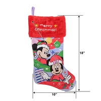 20 Inch Mickey Mouse Christmas Stocking