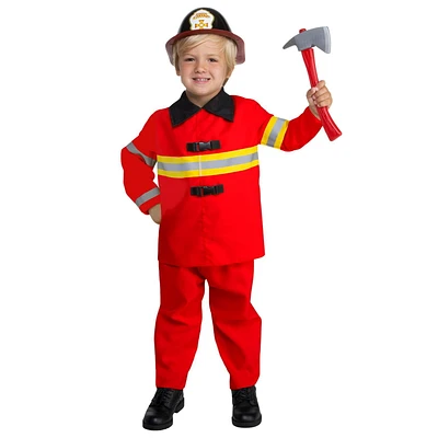 Toddlers' Firefighter Costume 3T-4T. Walmart Exclusive.