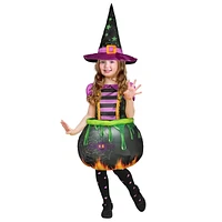 Toddlers' Witch Brewing Cauldron costume 3T-4T. Walmart Exclusive.