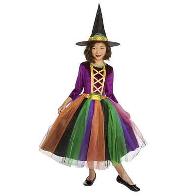 Girls' Crafty Witch Cutie Costume L. Walmart Exclusive.