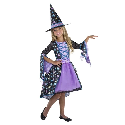 Costume de sorcière bonbon pastel pour filles M. Walmart Exclusif.