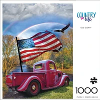 Buffalo Games - Country Life - Old Glory - 1000 Piece Jigsaw Puzzle