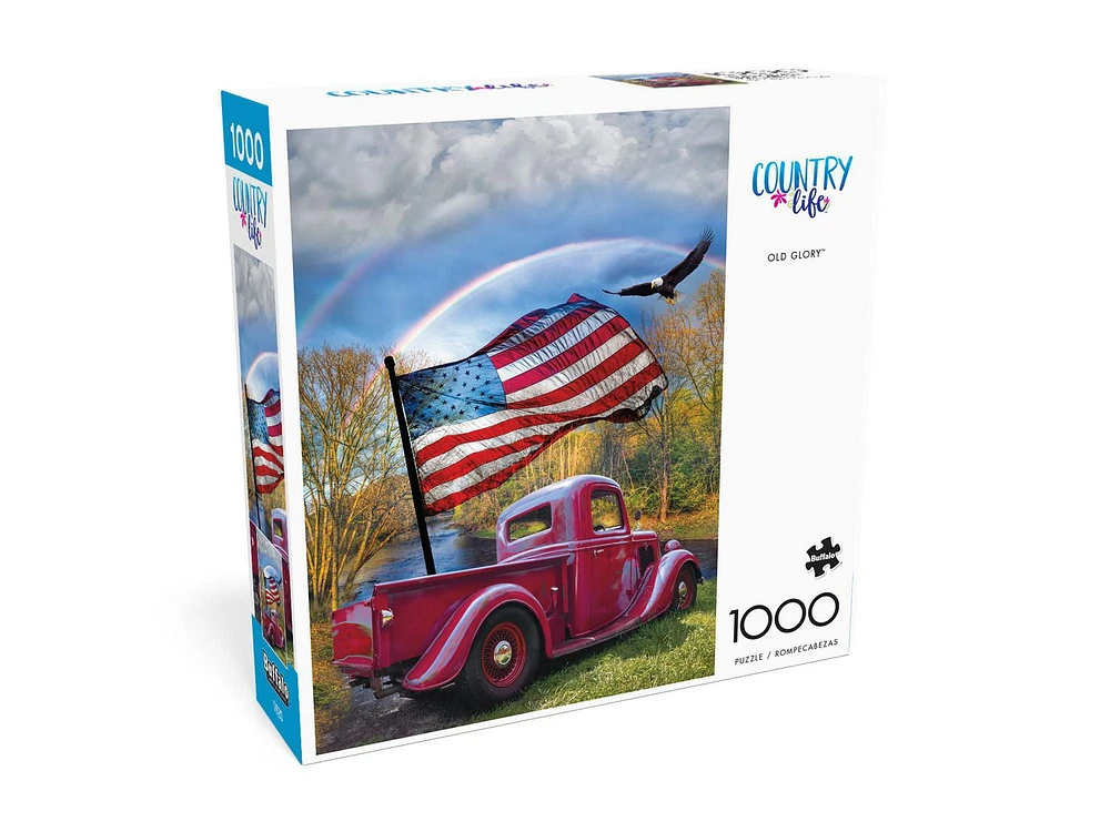 Buffalo Games - Country Life - Old Glory - 1000 Piece Jigsaw Puzzle