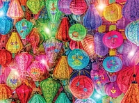 Buffalo Games - Vivid Collection - Glowing Lanterns - 1000 Piece Jigsaw Puzzle