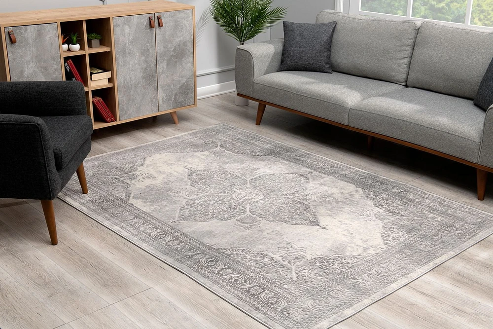 Rug Branch Havana Collection Traditional Distressed Area Rug