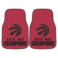 Fanmats NBA Champion Toronto Raptors Carpet Car Mat