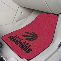 Fanmats NBA Champion Toronto Raptors Carpet Car Mat