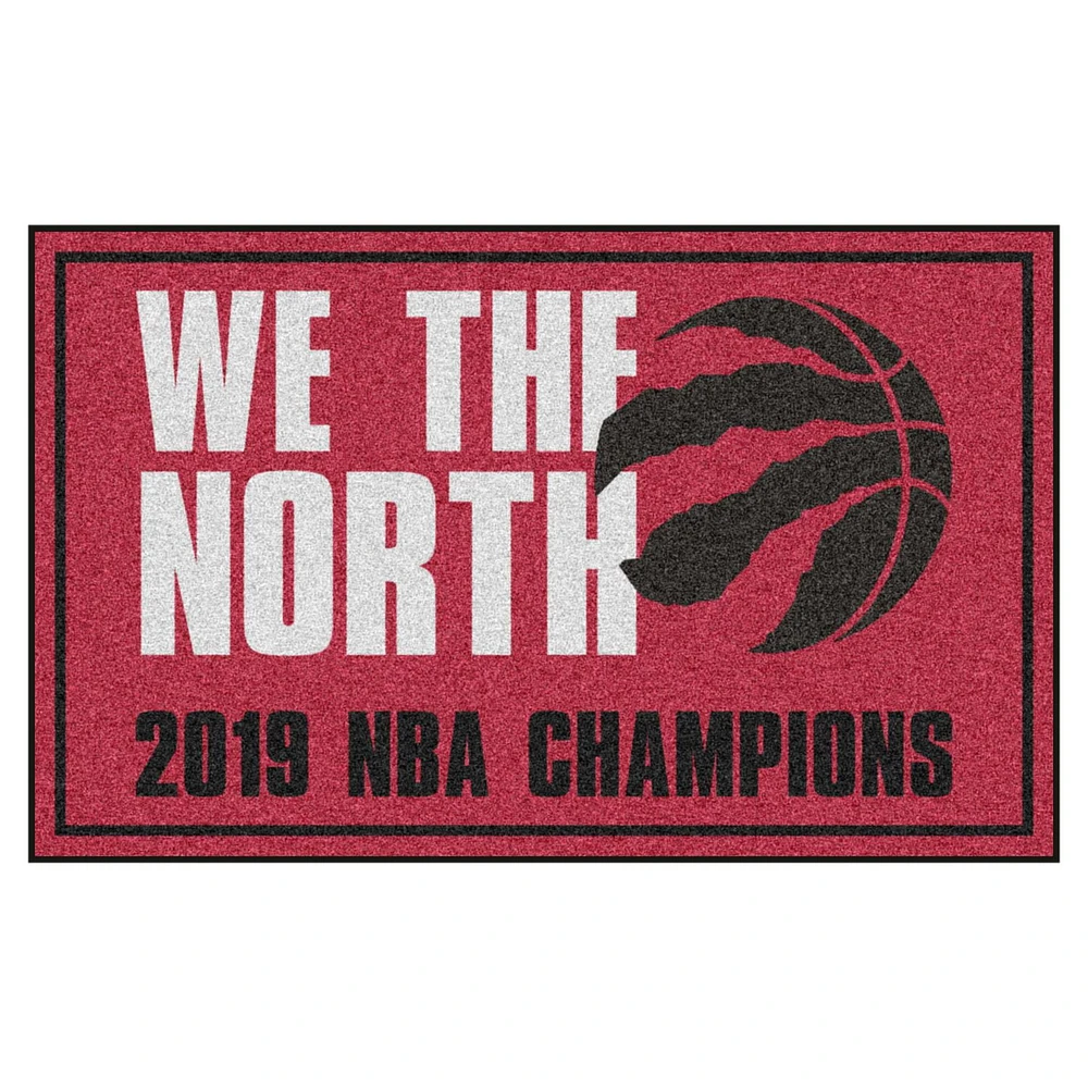 Fanmats NBA Champion Toronto Raptors 5X8 Rug