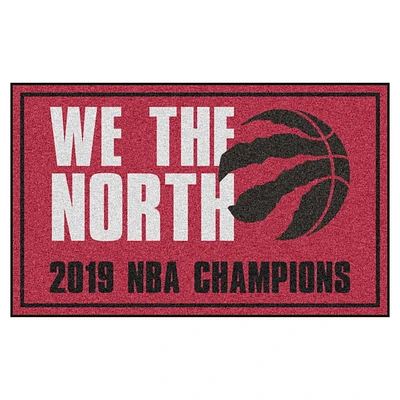 Fanmats NBA Champion Toronto Raptors Tapis 5X8