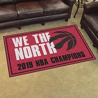 Fanmats NBA Champion Toronto Raptors 5X8 Rug