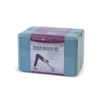 Zenzation Athletics Yoga Block Set (2pc)