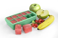 Plateau de congélation pour aliments de bébé avec couvercle