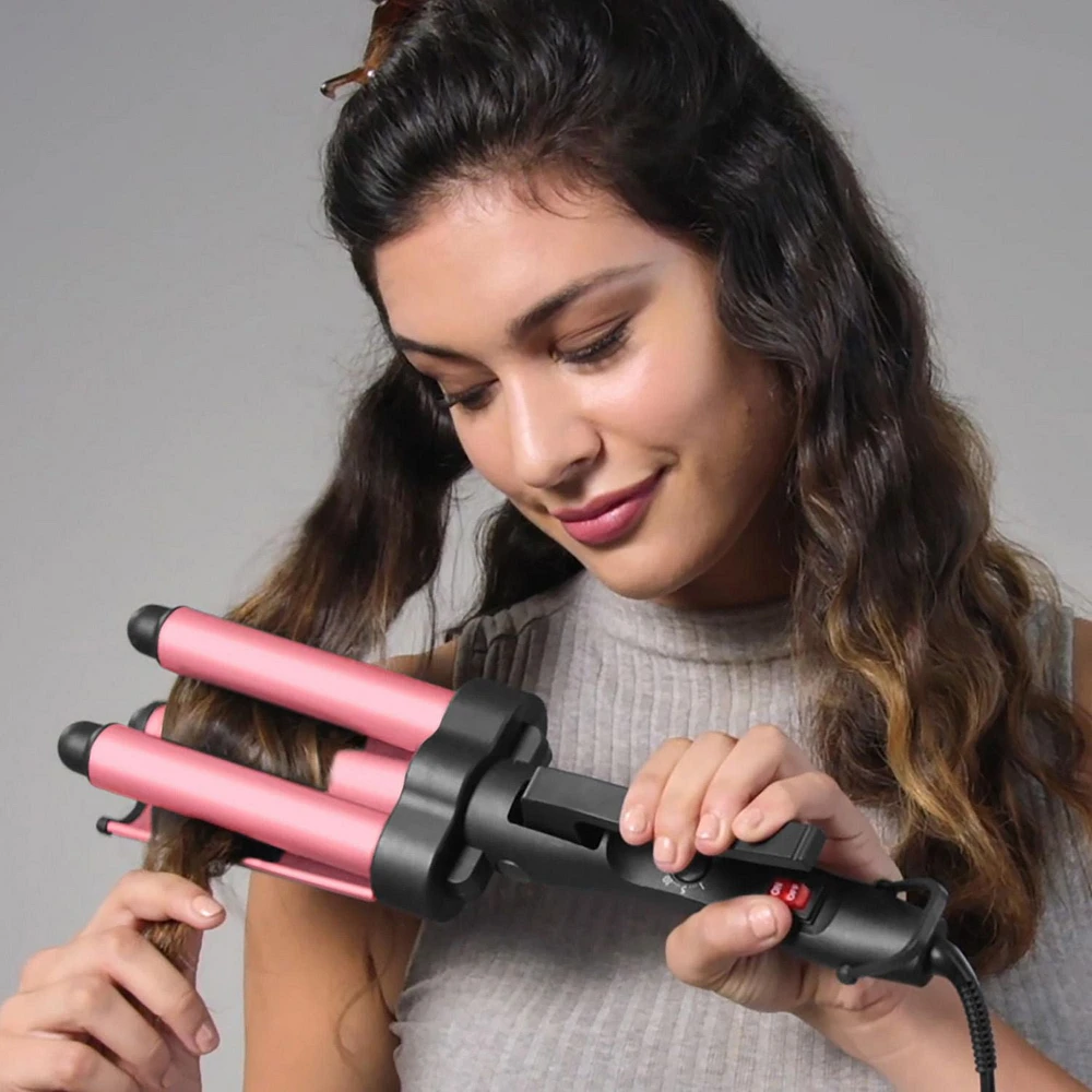 Revlon Wave Master Jumbo Waver, Wave Master with 3 Jumbo Barrels