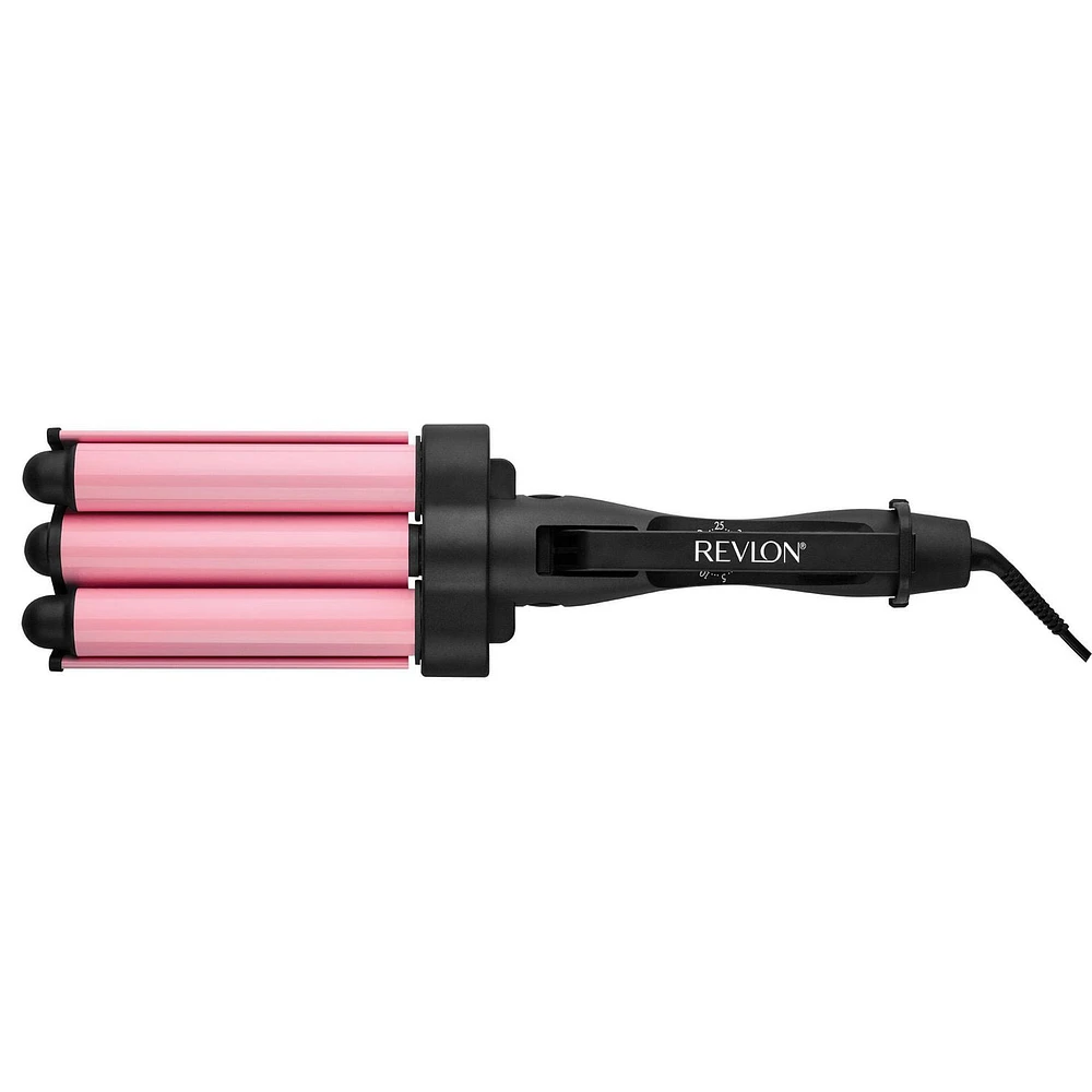 Revlon Wave Master Jumbo Waver, Wave Master with 3 Jumbo Barrels