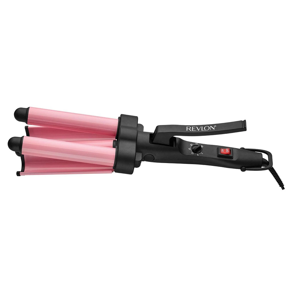 Revlon Wave Master Jumbo Waver, Wave Master with 3 Jumbo Barrels