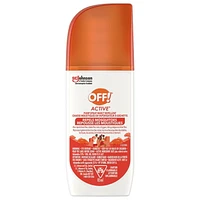 OFF! Active Insect Repellent, Sweat Resistant Bug Spray for up to 8 Hours of Protection, Pump Spray, Travel Size, 85 mL