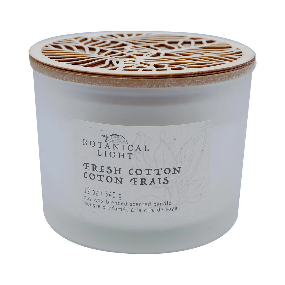 340g Fresh Cotton Soy Wax Blended Scented Candle