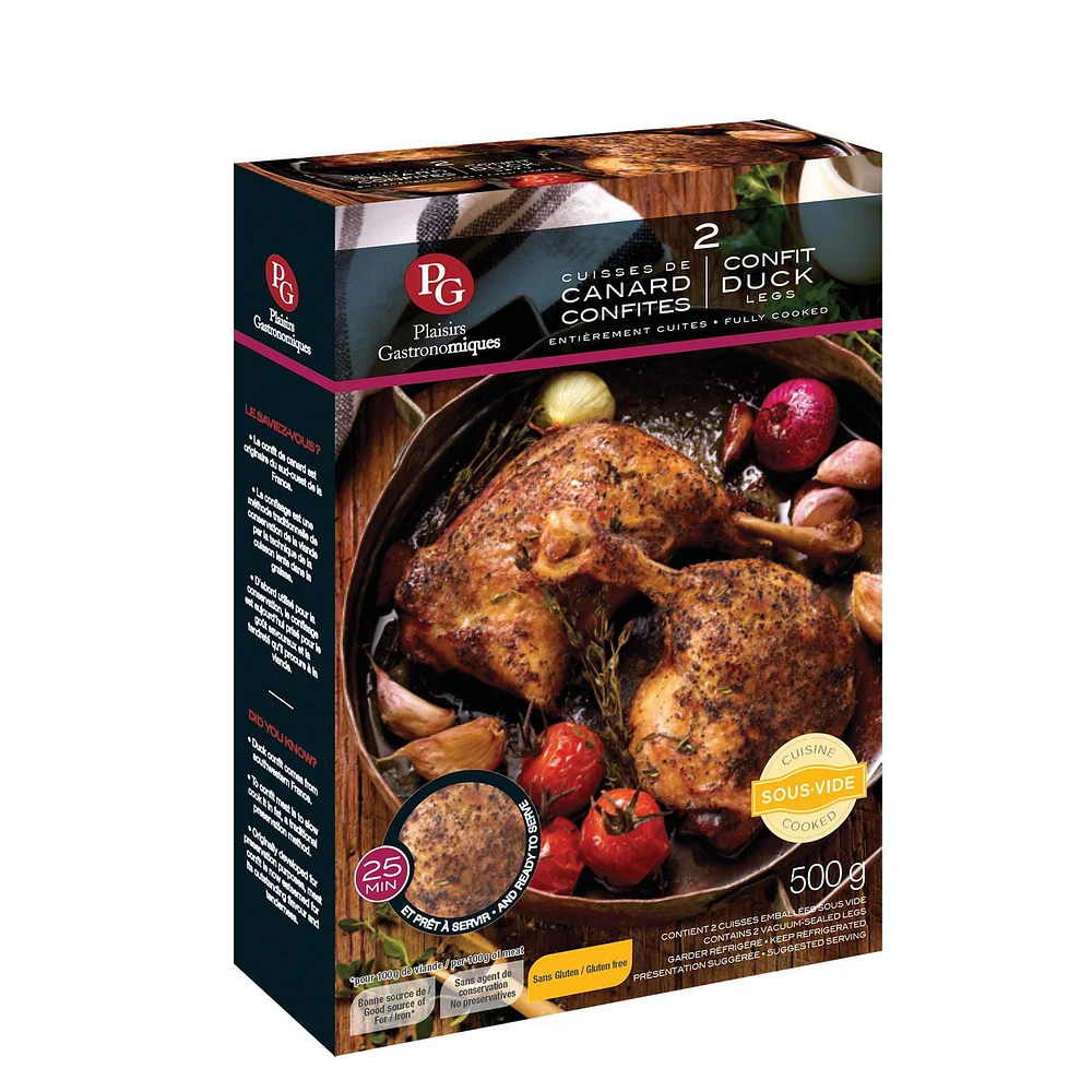 Plaisirs Gastronomiques Confit Duck Legs, 500 g