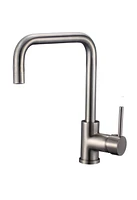 American Imaginations AI-29327 1 Hole Lead Free Brass Faucet In Brushed Nickel Color