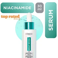 Bright Reveal Niacinamide Face Serum, With Ferulic + Amino Sulfonic Acids, Brightening face serum 30 mL