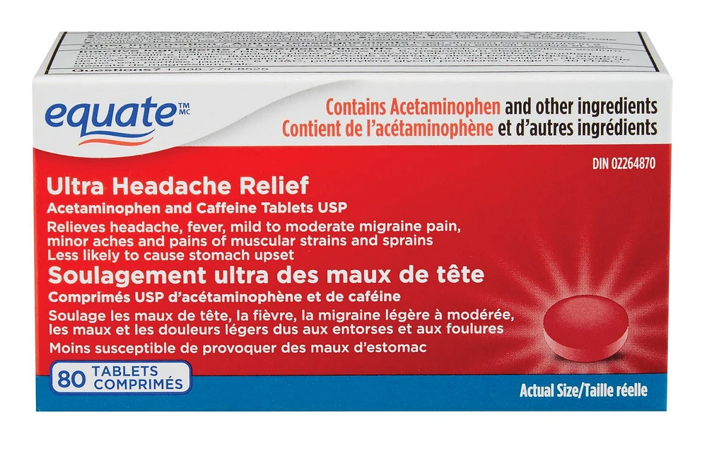 Equate Ultra Headache Relief