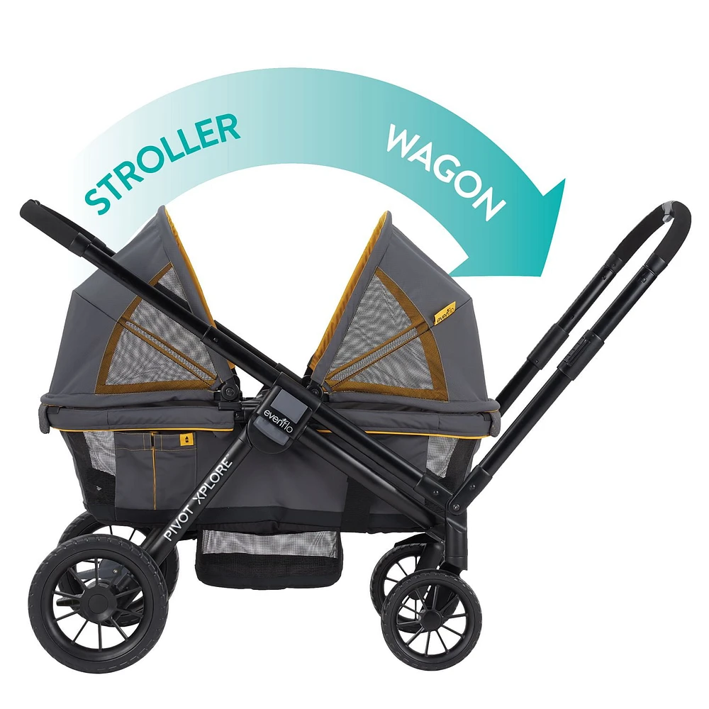 Evenflo Pivot Explore All-Terrain Stroller Wagon