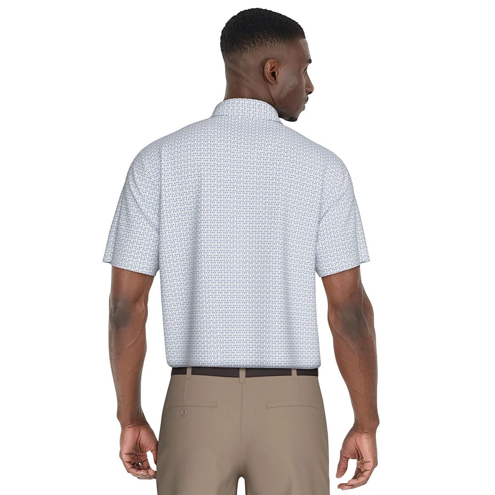 Ben Hogan Men's Dragonfly Print Golf Polo Shirt