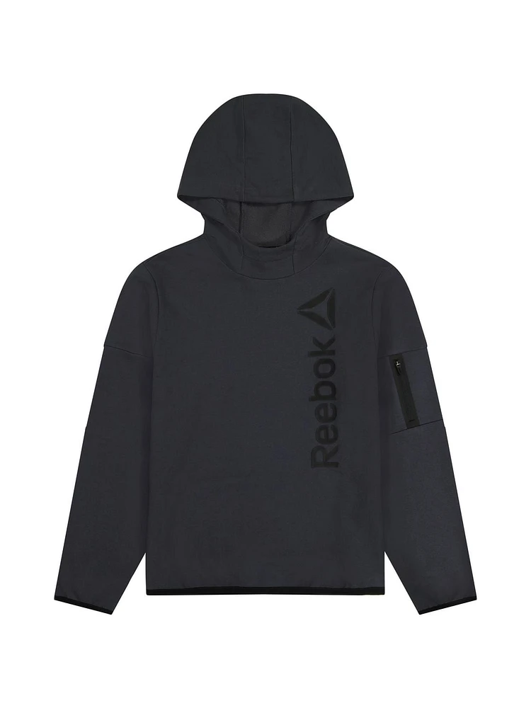 Reebok Boys Legend Tech Terry Pullover Hoodie