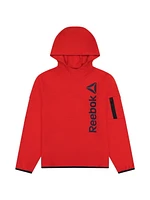 Reebok Boys Legend Tech Terry Pullover Hoodie
